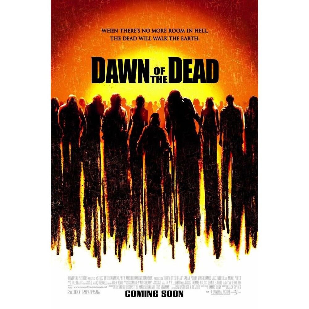 2004 Dawn of the Dead ORIGINAL Movie Poster SS 11x17 inch (Buy 2 Get 1 Free!)